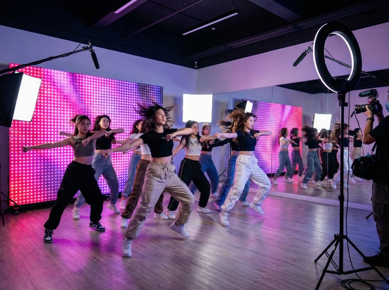 网红主播传媒大赛舞蹈传媒演示